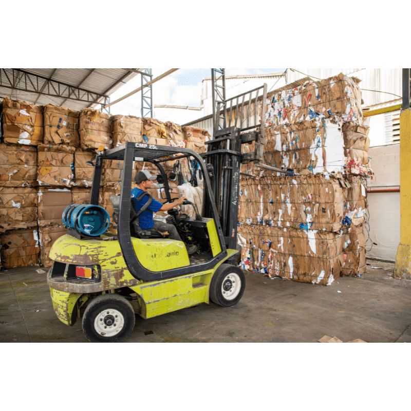Compra de materiais para reciclagem