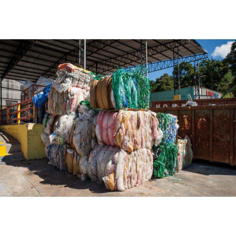 Venda de plástico para reciclagem